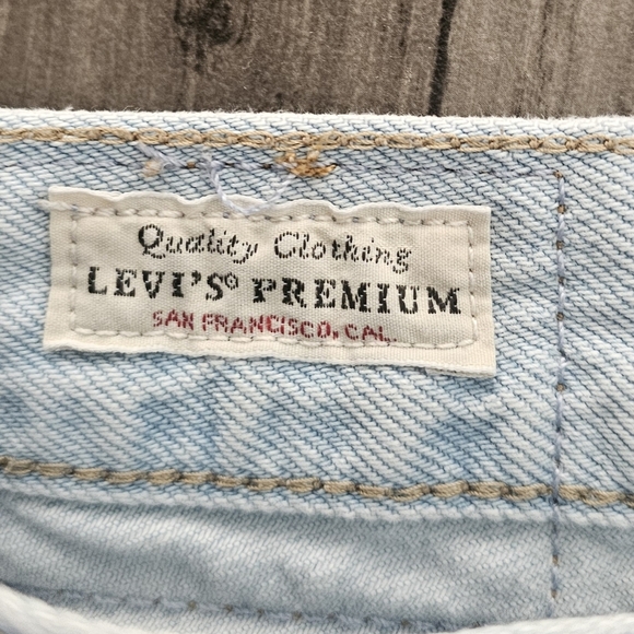 Baggy Dad Levis jeans in light Sugar color size 25 - Picture 6 of 16